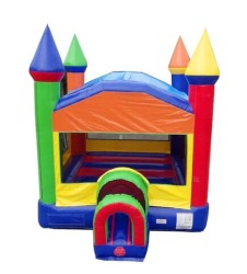 Rainbow Bounce House Castle